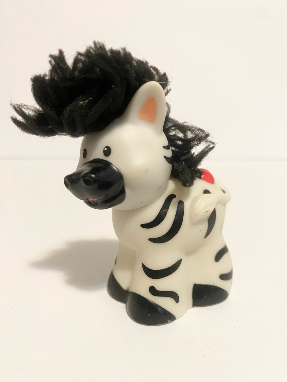 Little People Zebra Touch Feel Hair Mane Animal Noahs Ark Fisher Price 4/$20 🛑